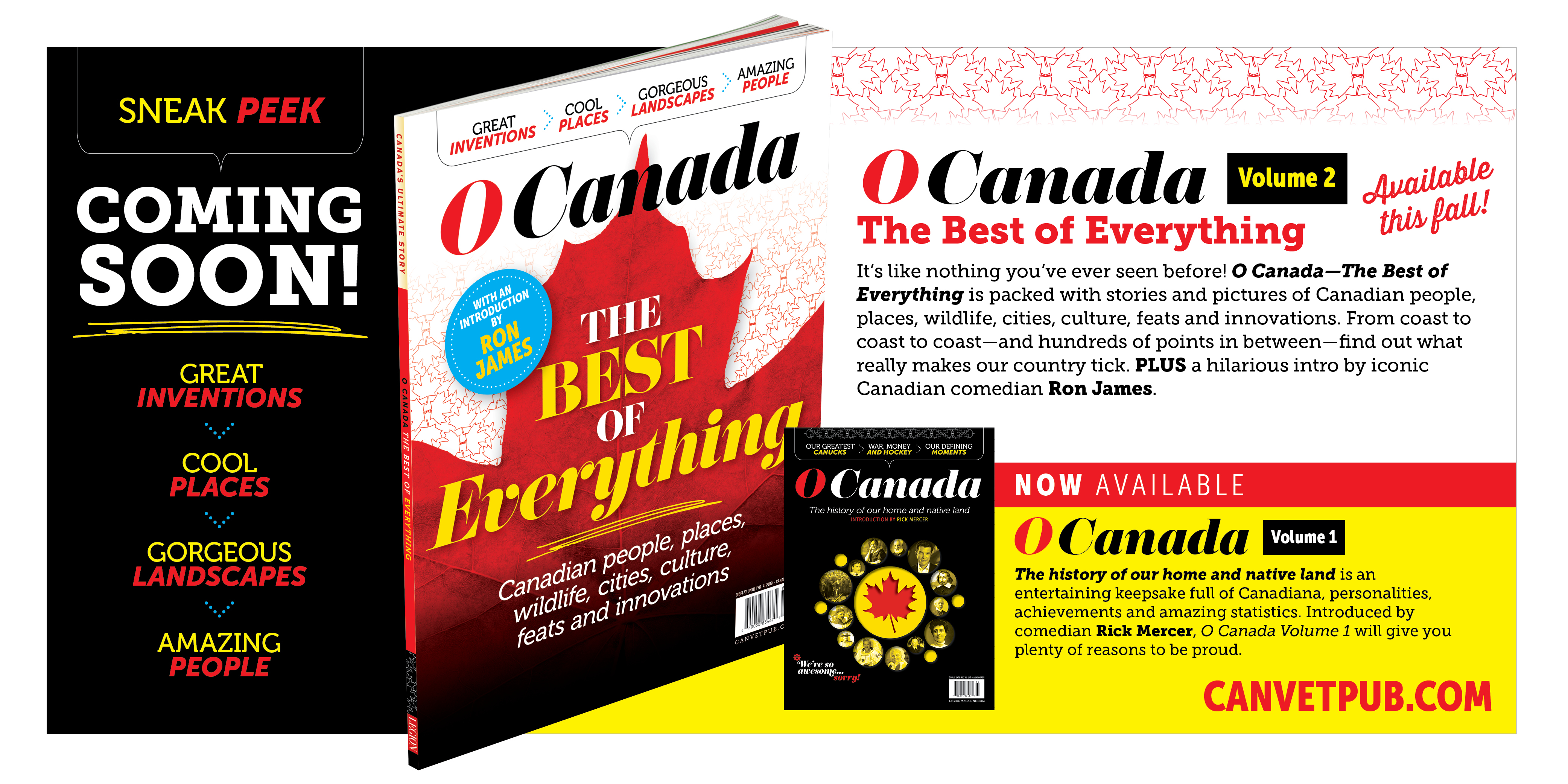 O Canada bulk sale ad